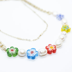 Fairytale II Beaded Layered Necklace