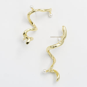 Spiral Tail Earring