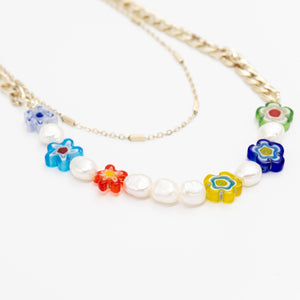 Fairytale II Beaded Layered Necklace